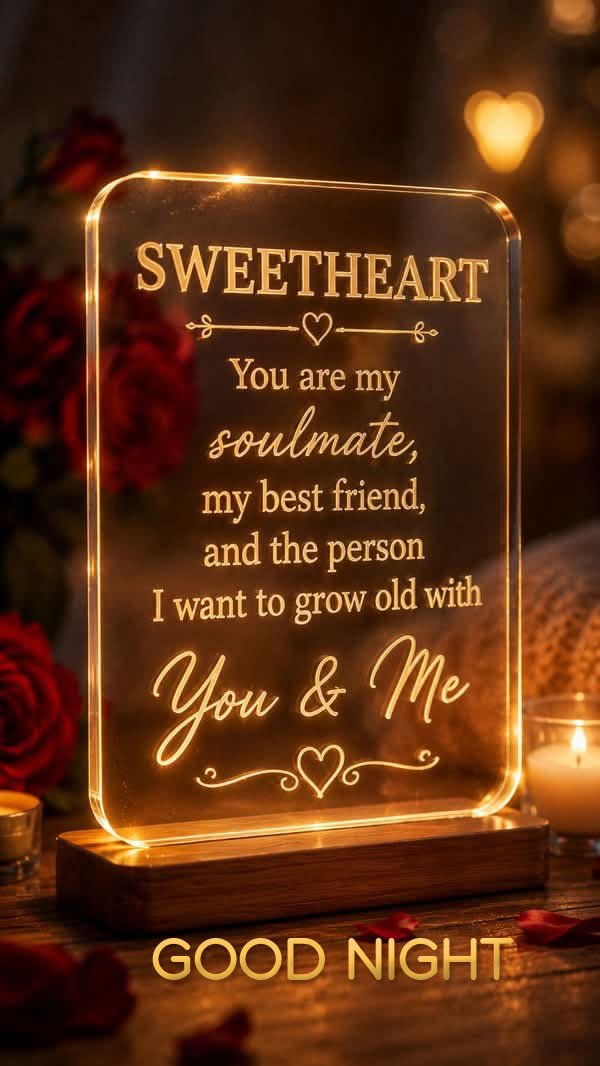 Romantic good night message for someone special long distance