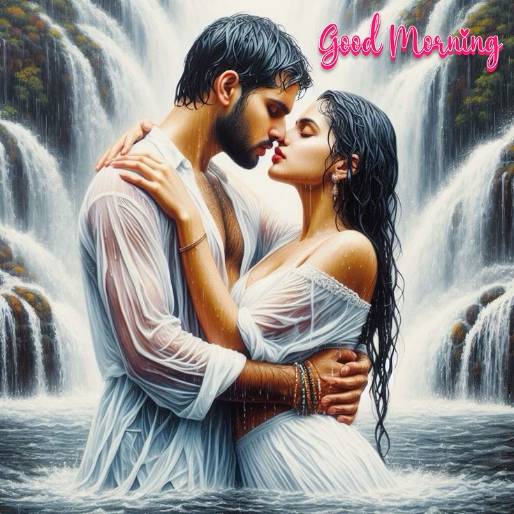Romantic rainy good morning images for whatsapp