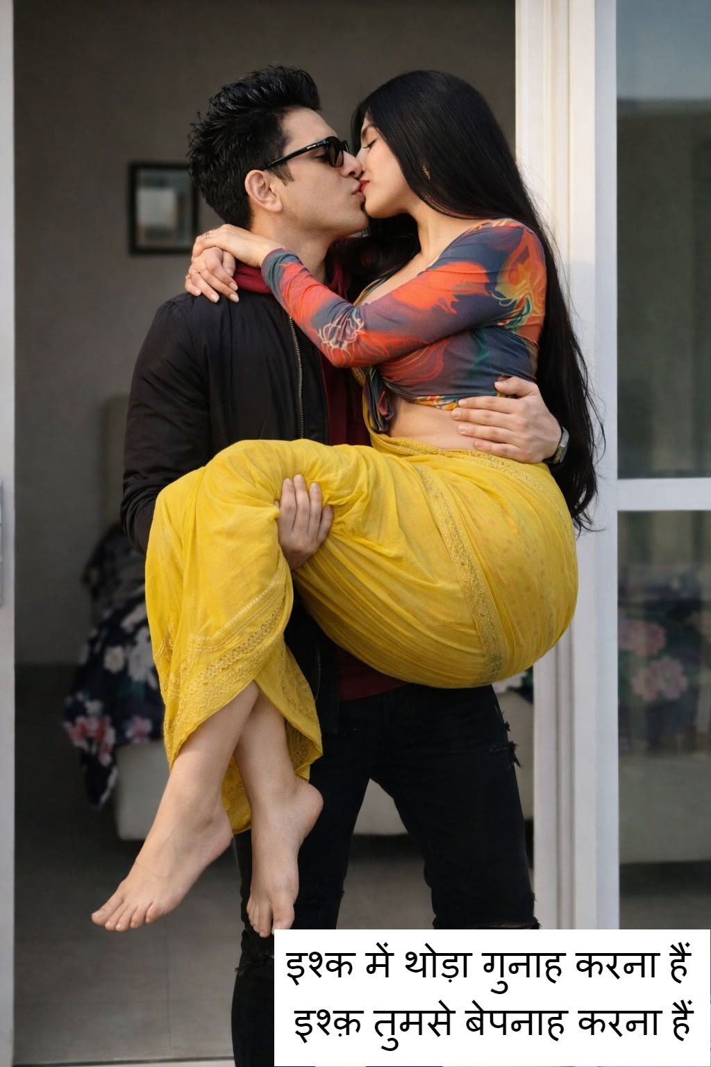 Romantic shayar with HD photo