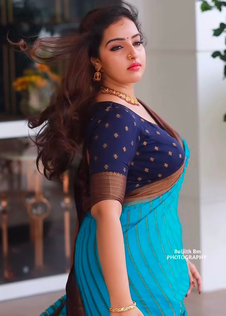 Sari dp girl stylish (10)
