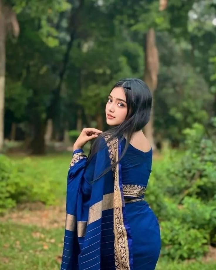 Sari dp girl stylish 2