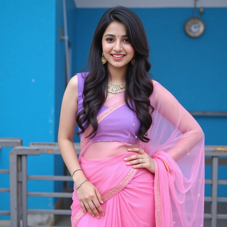 Sari dp girl stylish instagram (3)