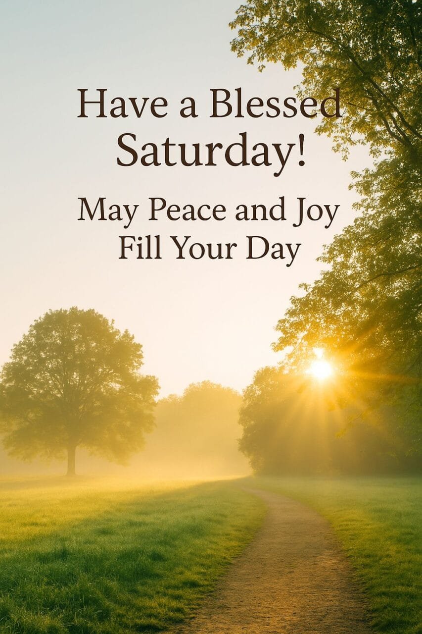 Saturday blessings images and quotes