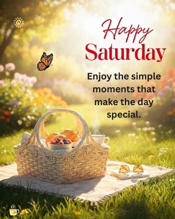 Saturday wishing good morning images