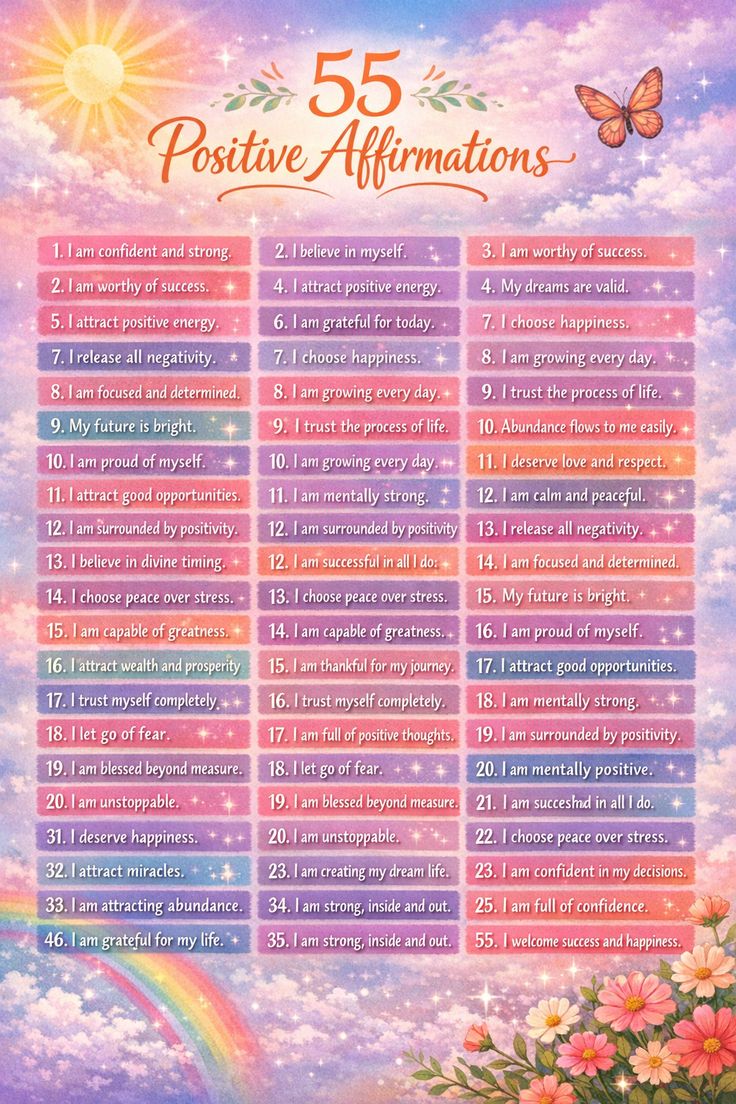 Self love phrases (10)