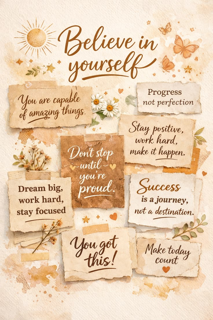 Self love phrases (20)