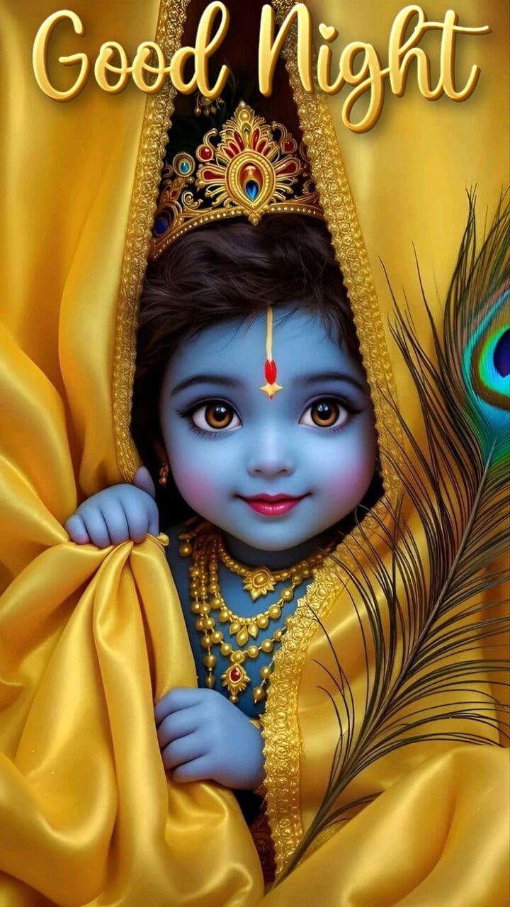 Shree Krishna Good Night Photos Hd