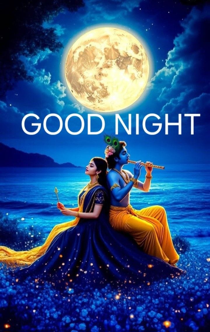 Shri krishna good night