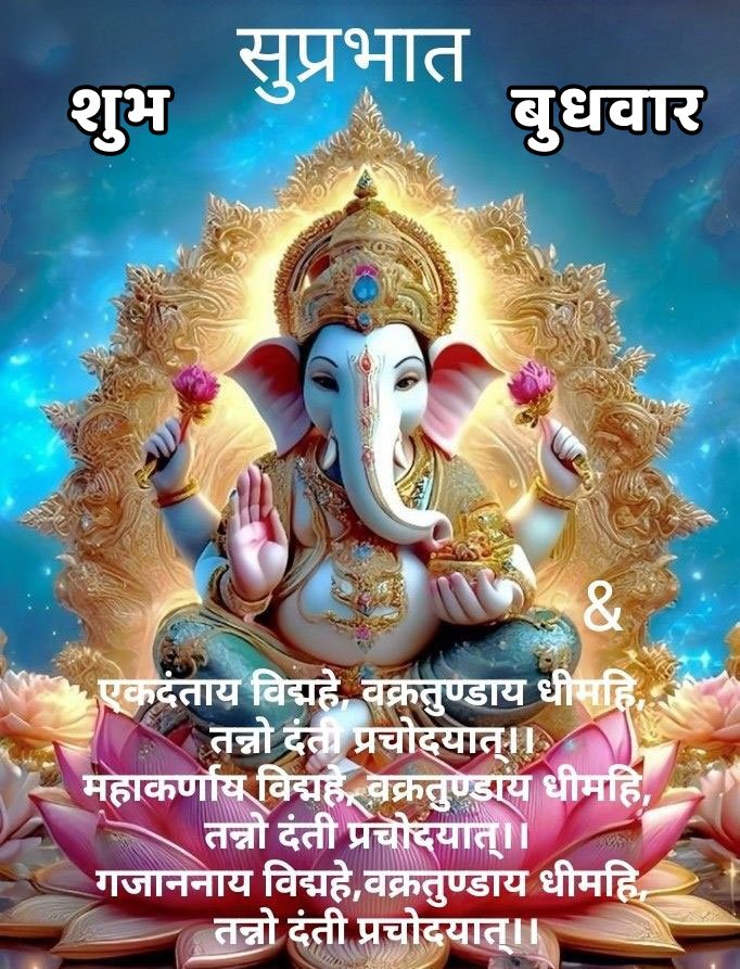 Shubh budhwar ganesh ji ka photo