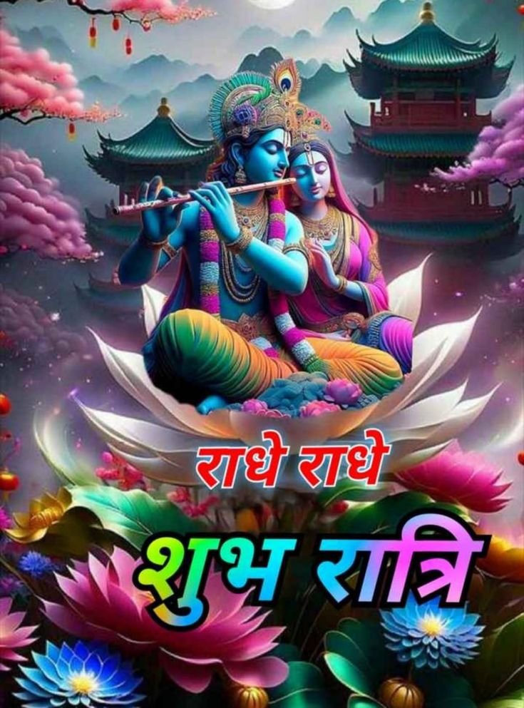 Shubh ratri bhagwan ka photo