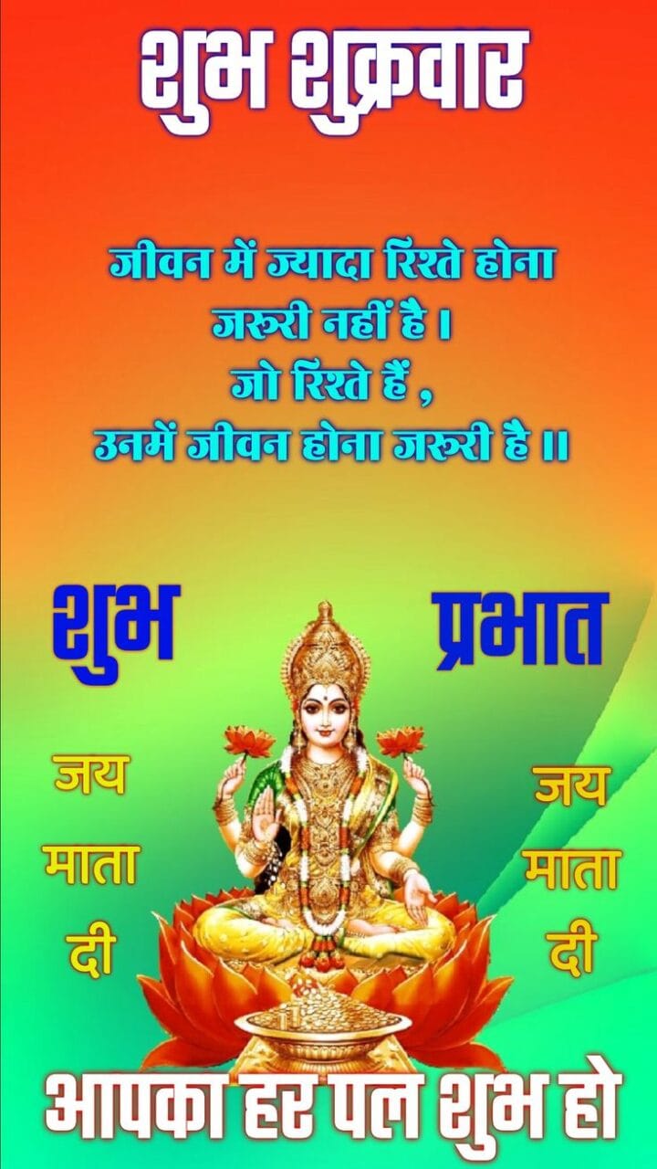 Shubh shukrawar good morning images with quotes 2