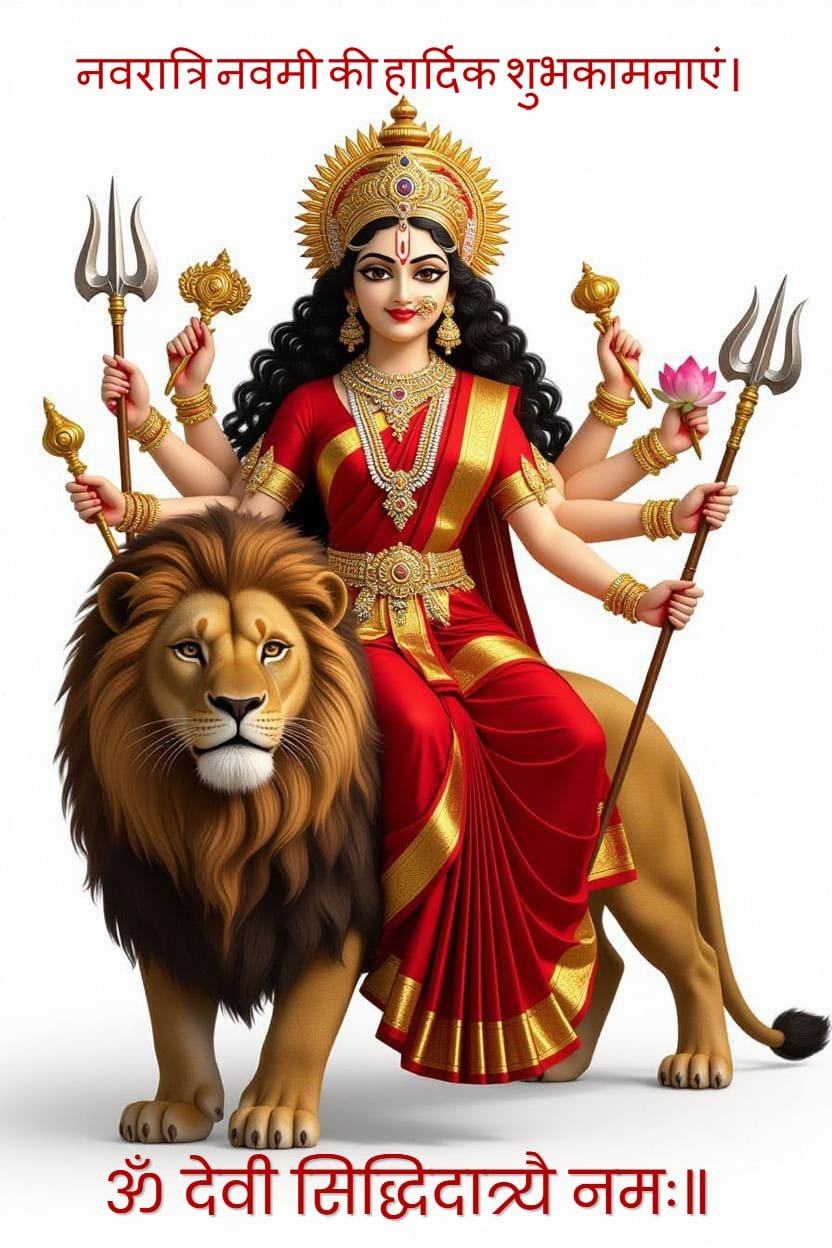 Siddhidatri mata photo