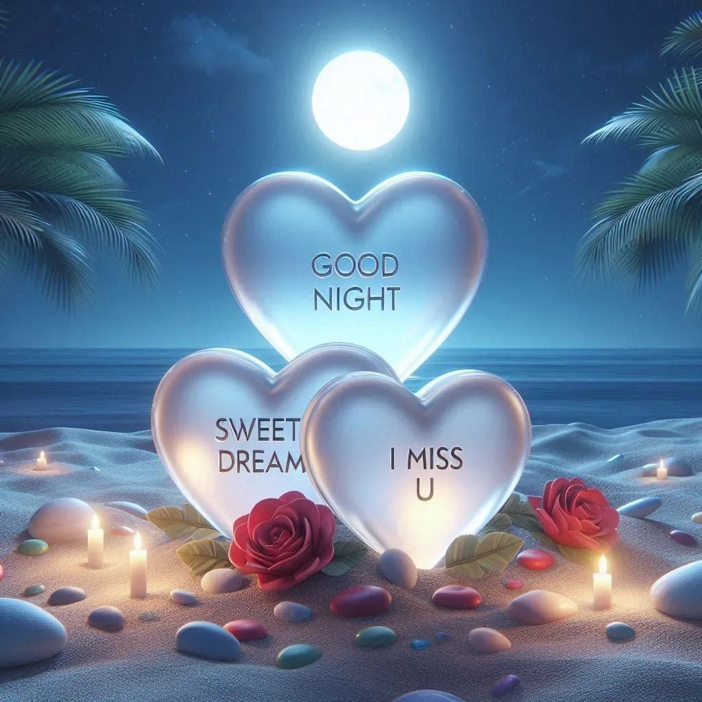 Simple cute cute good night images (11)