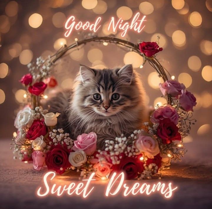 Simple cute cute good night images (17)