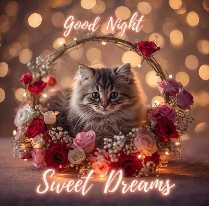 Simple cute cute good night images (17)
