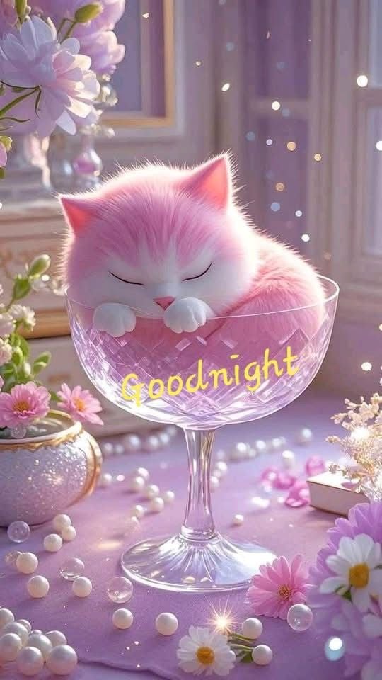 Simple cute cute good night images (24)
