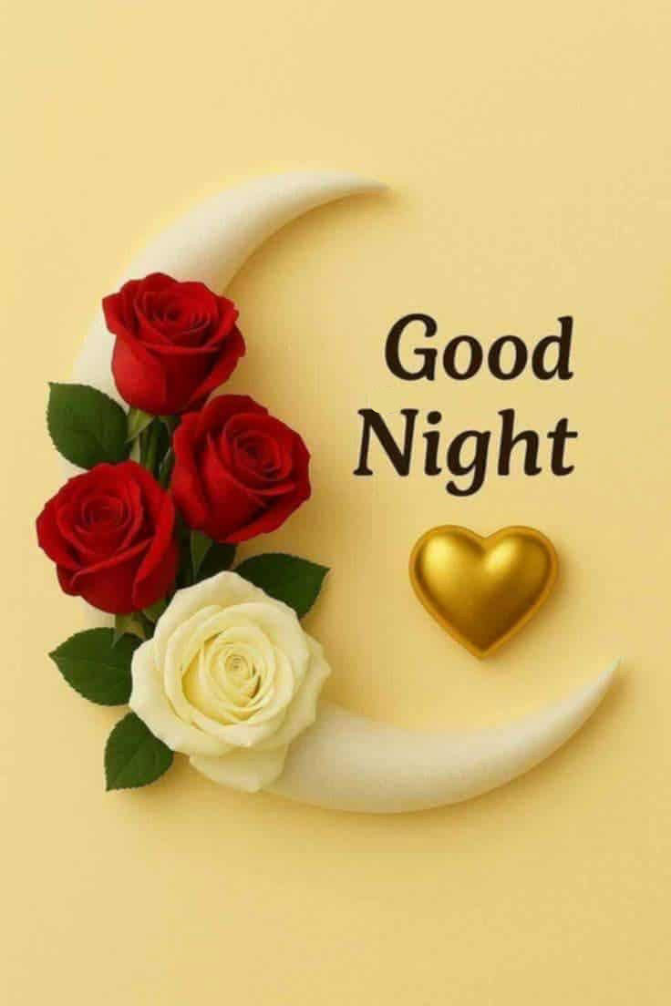 Simple cute cute good night images (27)