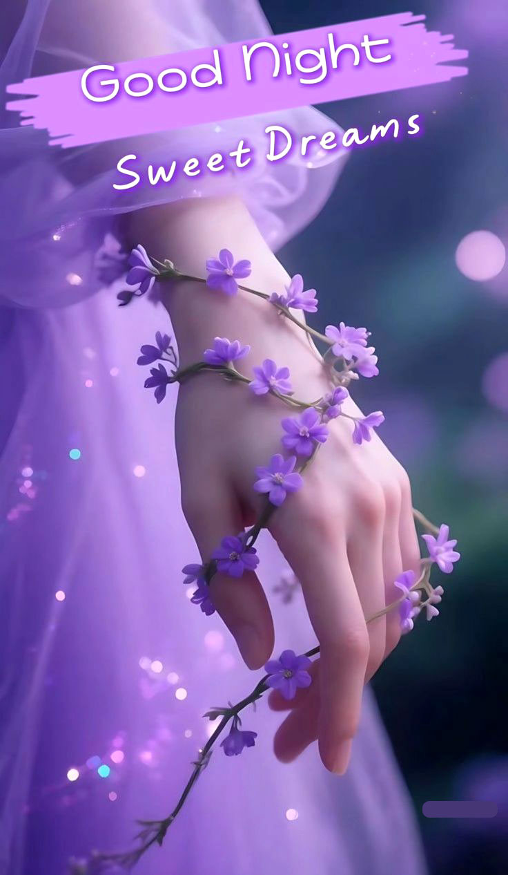 Simple cute cute good night images (4)