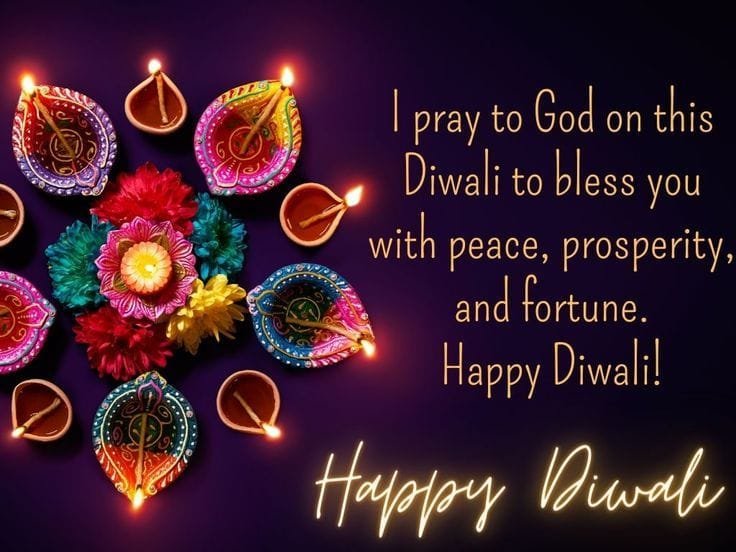 Simple happy diwali wishes