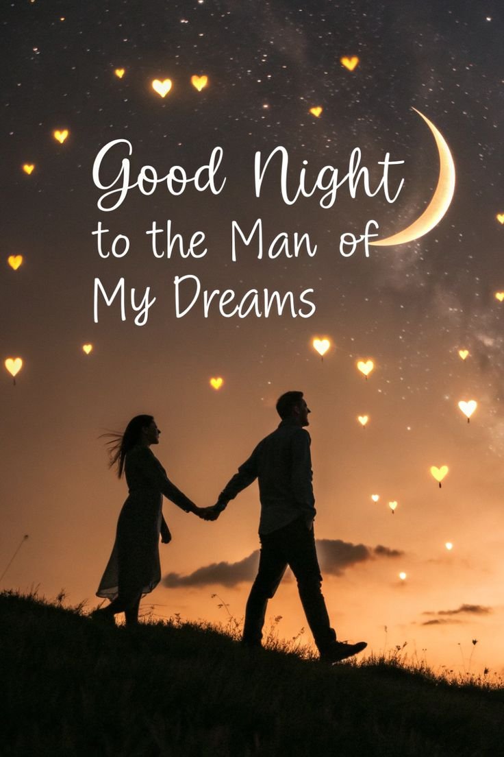 Special good night photo for husband