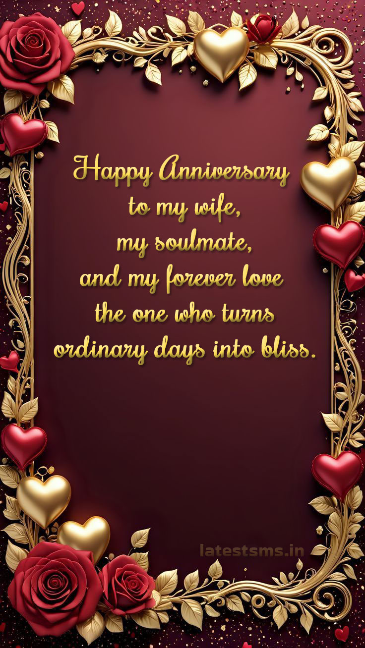 Special happy anniversary images for wife