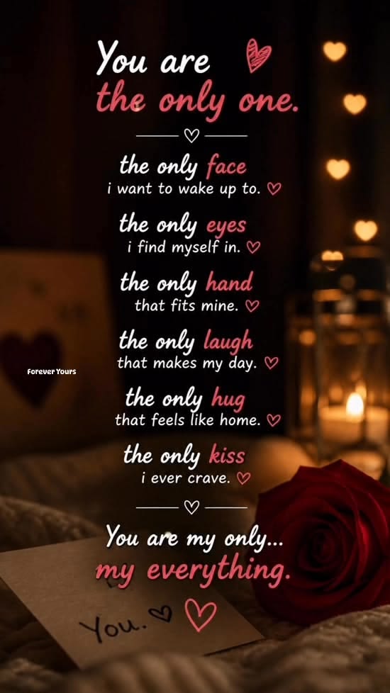 Special wishes for my love