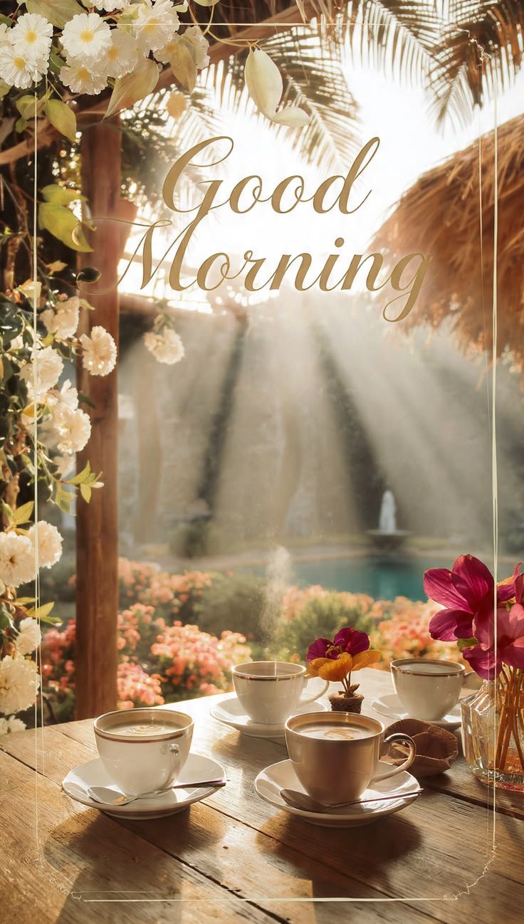 Spring good morning images