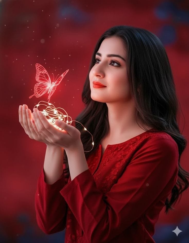 Stylish dp for girls (95)