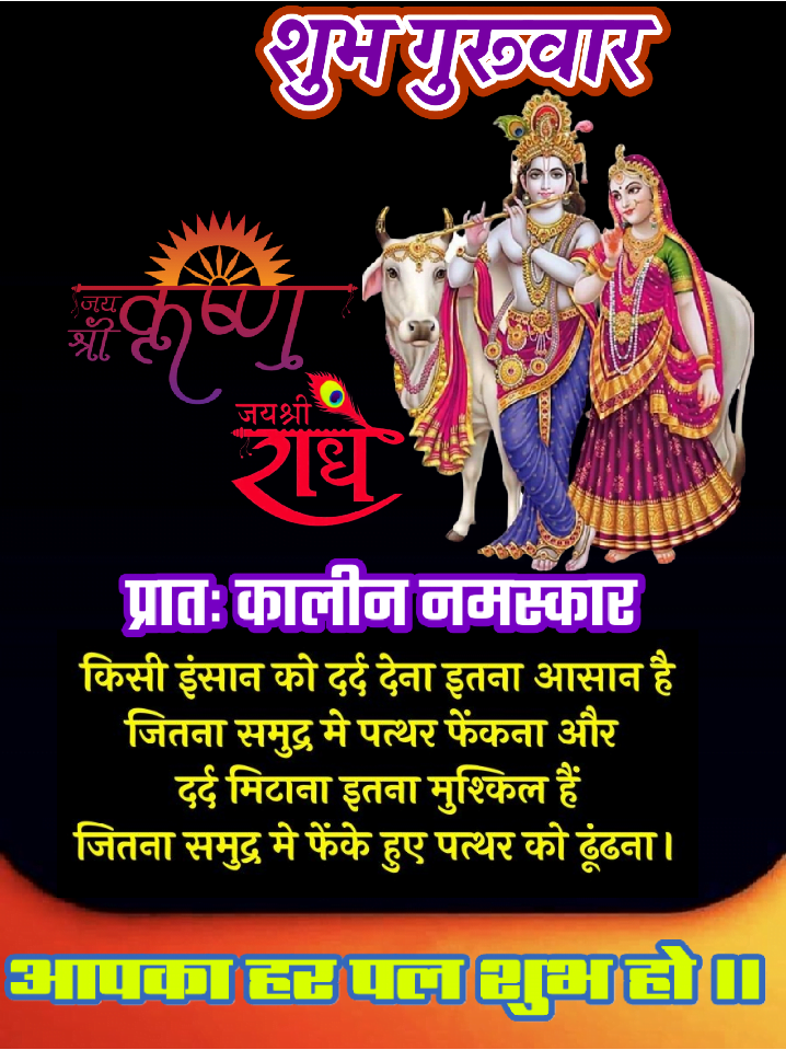 New Subh Guruwar good morning images