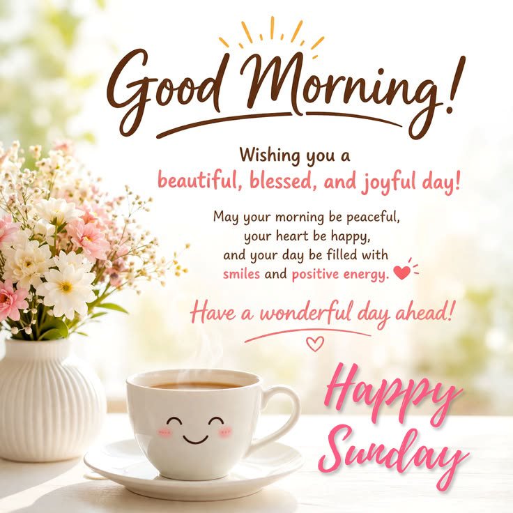 Sunday good morning quotes and images