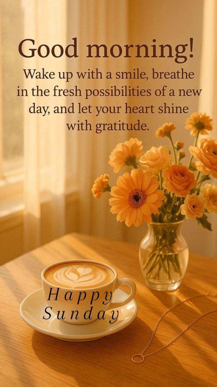 Sunday good morning quotes for friends