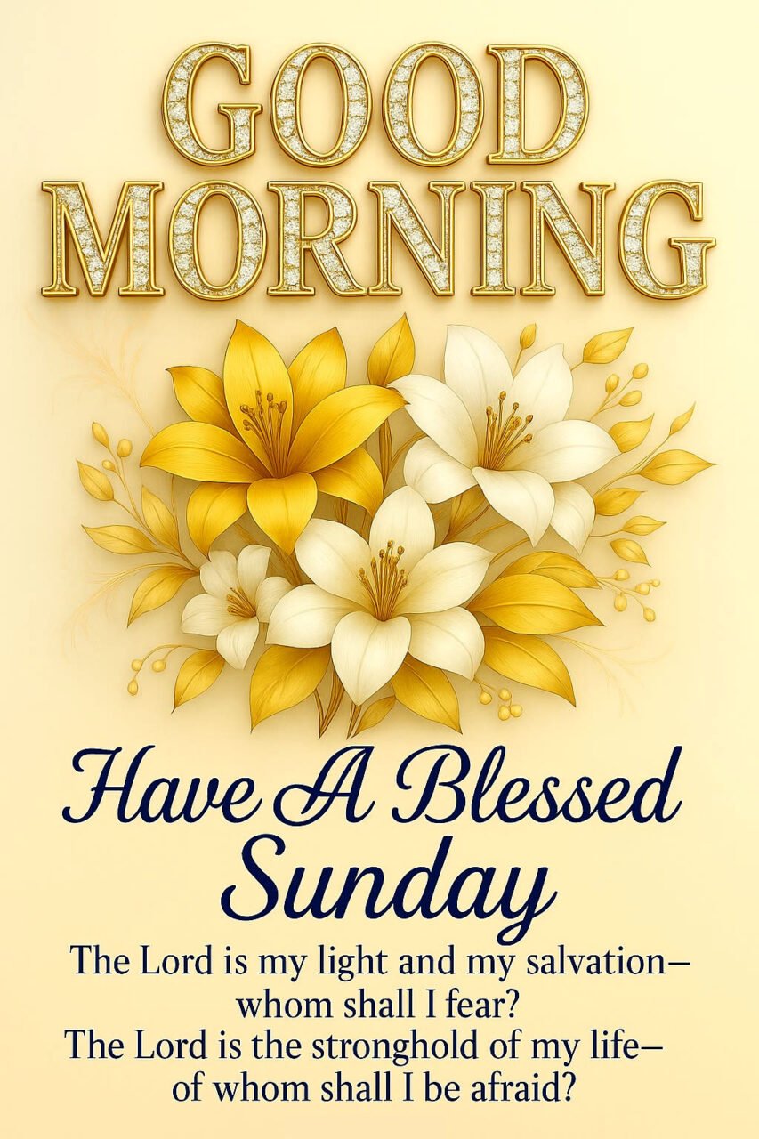 Sunday greetings and blessings