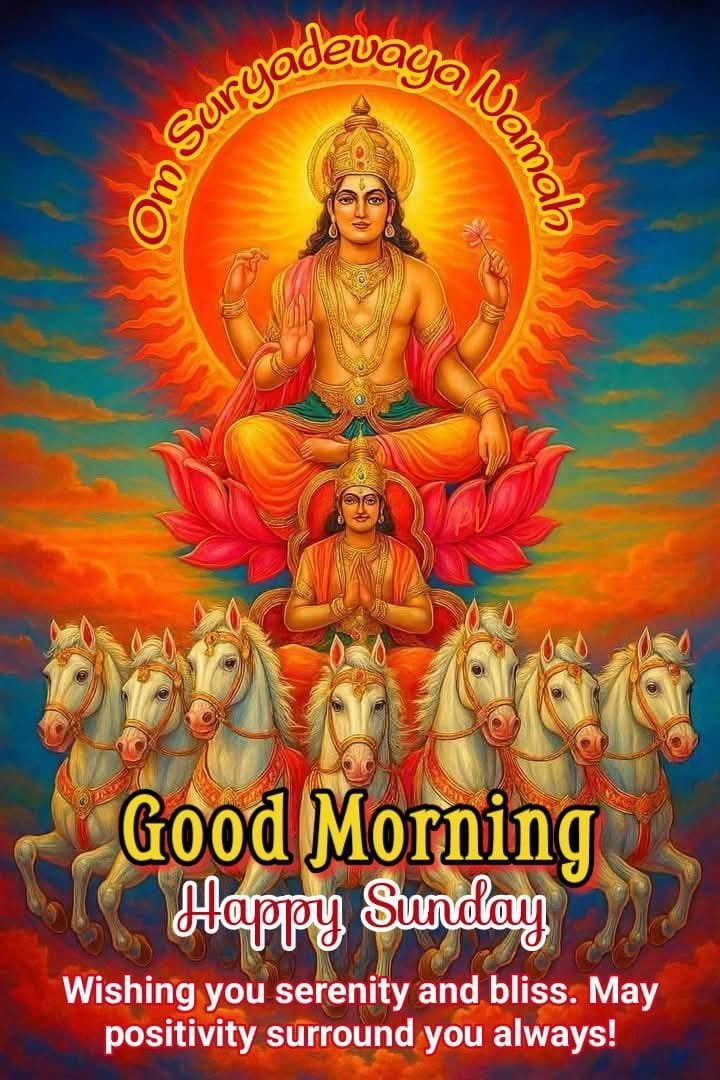 Sunday surya dev good morning images 5