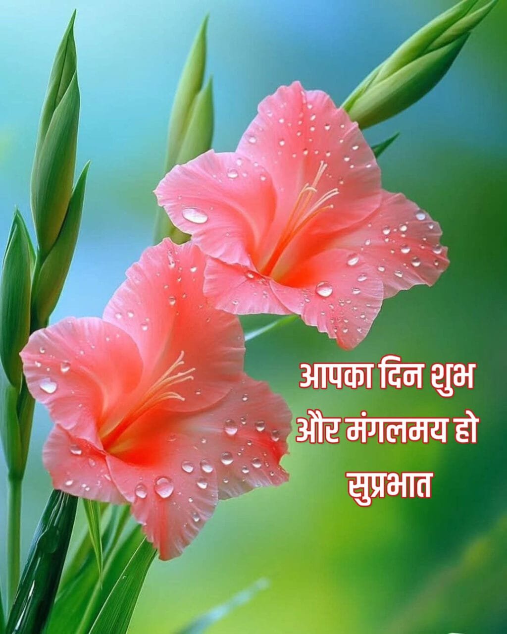 Suprabhat flower images in hindi with quotes
