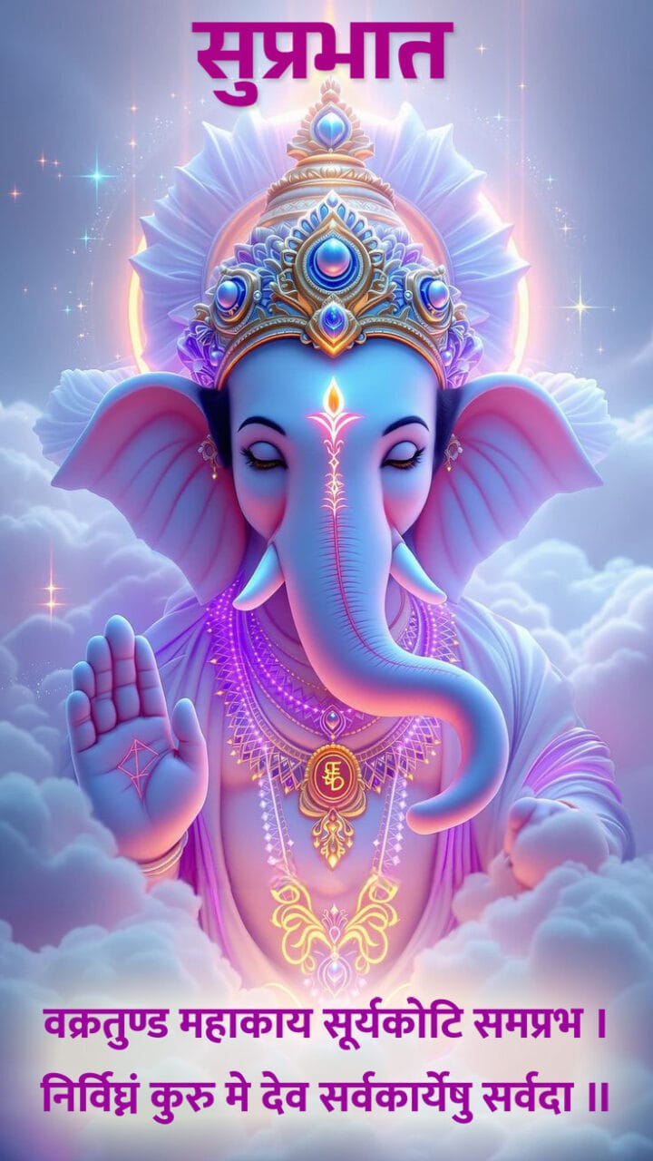 Suprabhat ganesh ji images