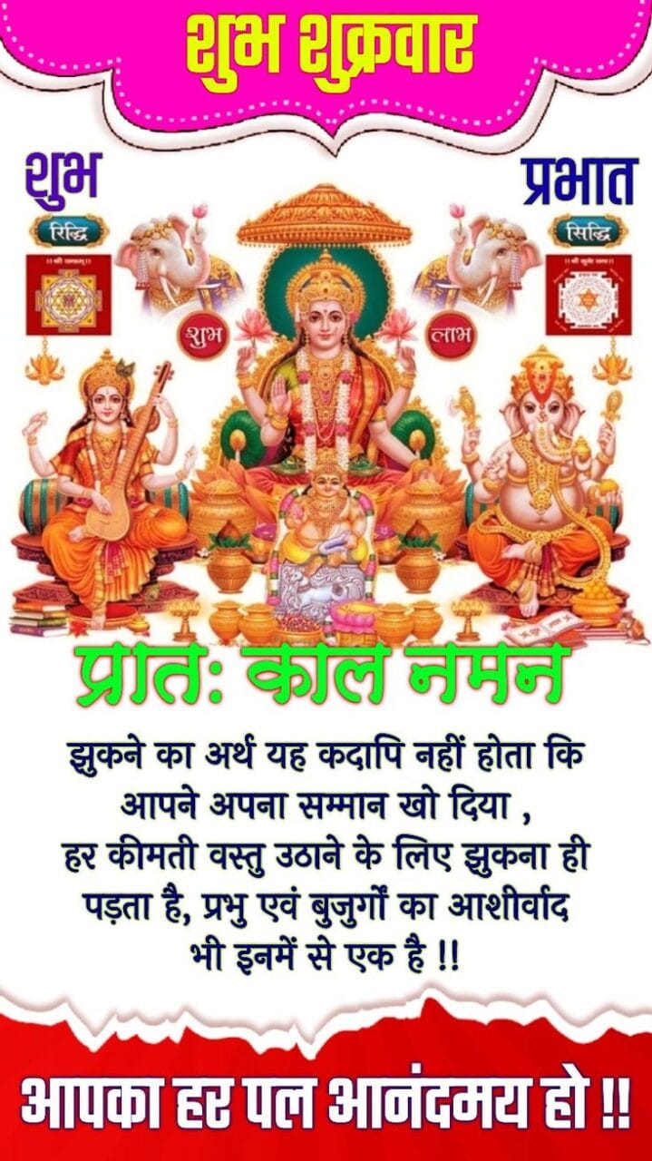 Suvichar shukrawar good morning images