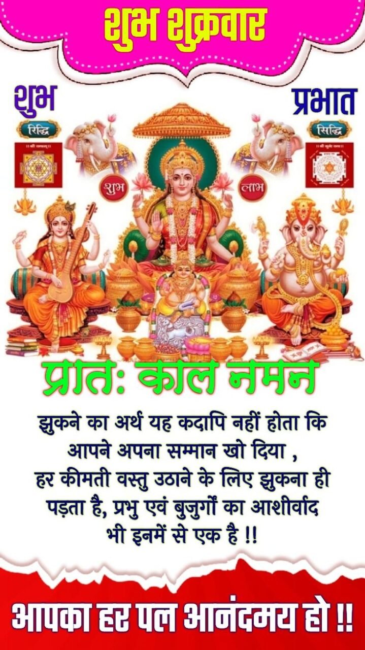Suvichar shukrawar good morning images