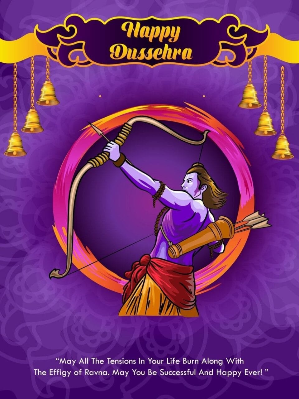 Unique happy dussehra wishes images