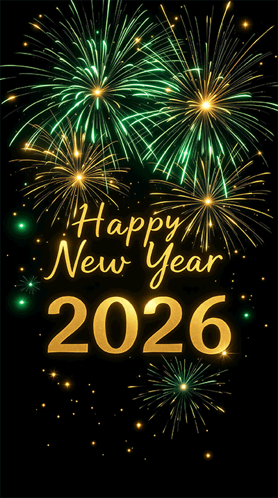 Unique happy new year gif