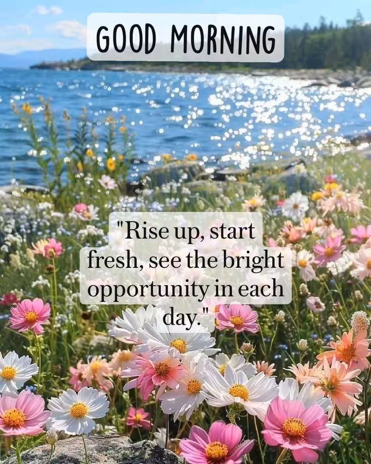 Uplifting good morning quote