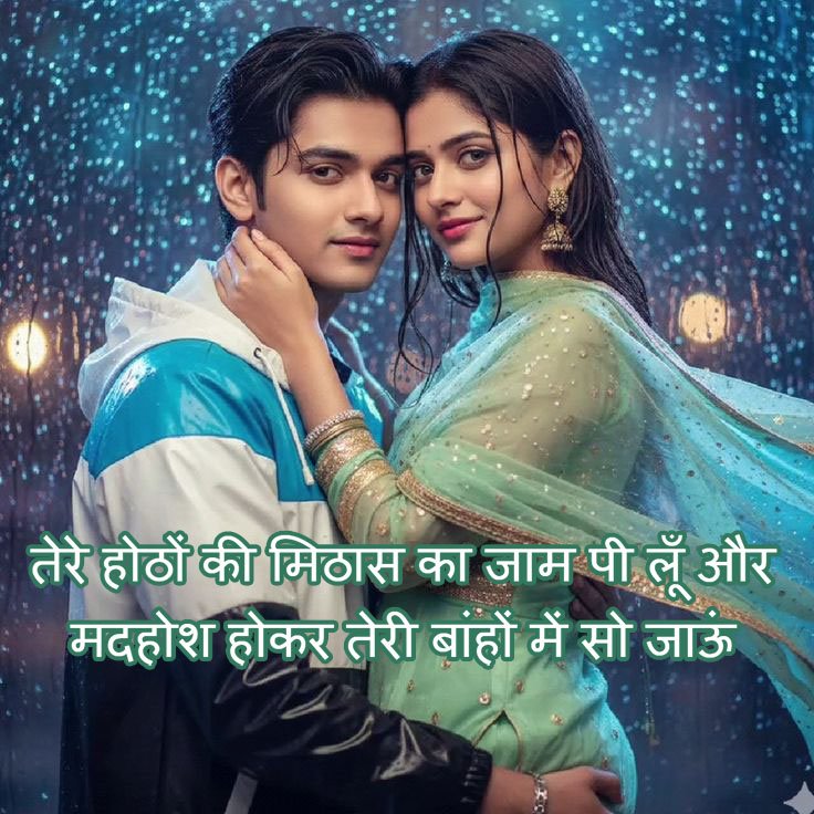Very romantic shayari with photo