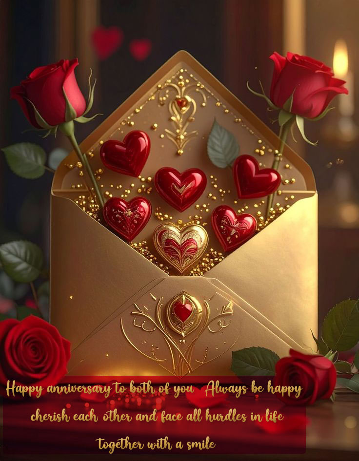 Wedding anniversary blessings images