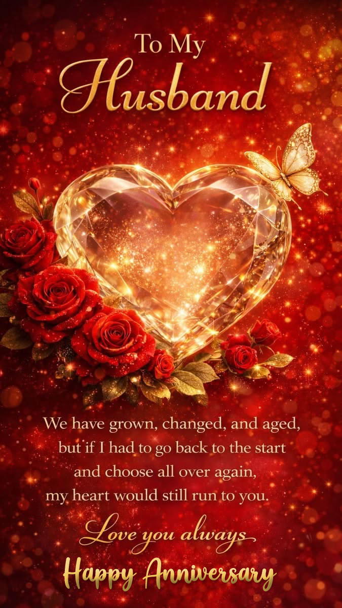 Wedding anniversary wishes to husband from wife