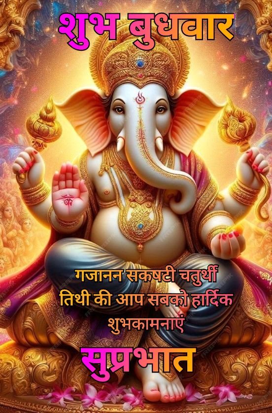 Wednesday ganesh good morning images for whatsapp