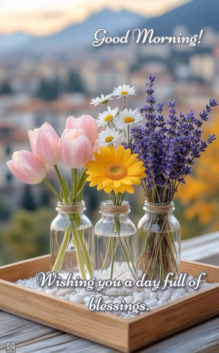 Wishing you a day full of blessings.