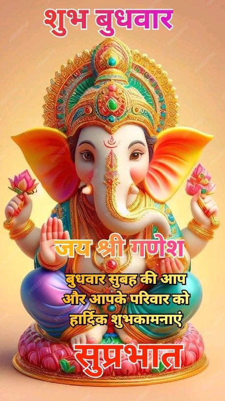 आज का शुभ प्रभात भगवान बुधवार