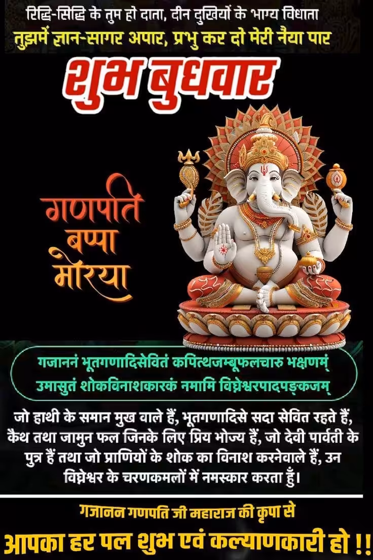 सुप्रभात शुभ बुधवार की शुभकामना